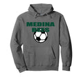 Medina Ohio Bees Soccer Spirit Wear Hoodie - Graphic Print for Adults - T-Shirt, Sweatshirt, Hoodie