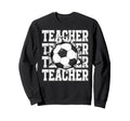 Soccer Teacher Cracked Wall Sweatshirt - Casual Everyday Wear for Adults - T-Shirt, Sweatshirt, Hoodie