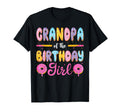 Grandpa Birthday Donut Family Matching T-Shirt - Trendy Graphic Unisex - T-Shirt, Sweatshirt, Hoodie
