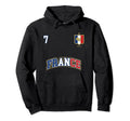 France Number 7 Soccer Team Sports Hoodie - Aesthetic Graphic Men Women - T-Shirt, Sweatshirt, Hoodie