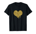 Heart Gold Gift And Children T-Shirt - Graphic Print for Adults - T-Shirt, Sweatshirt, Hoodie
