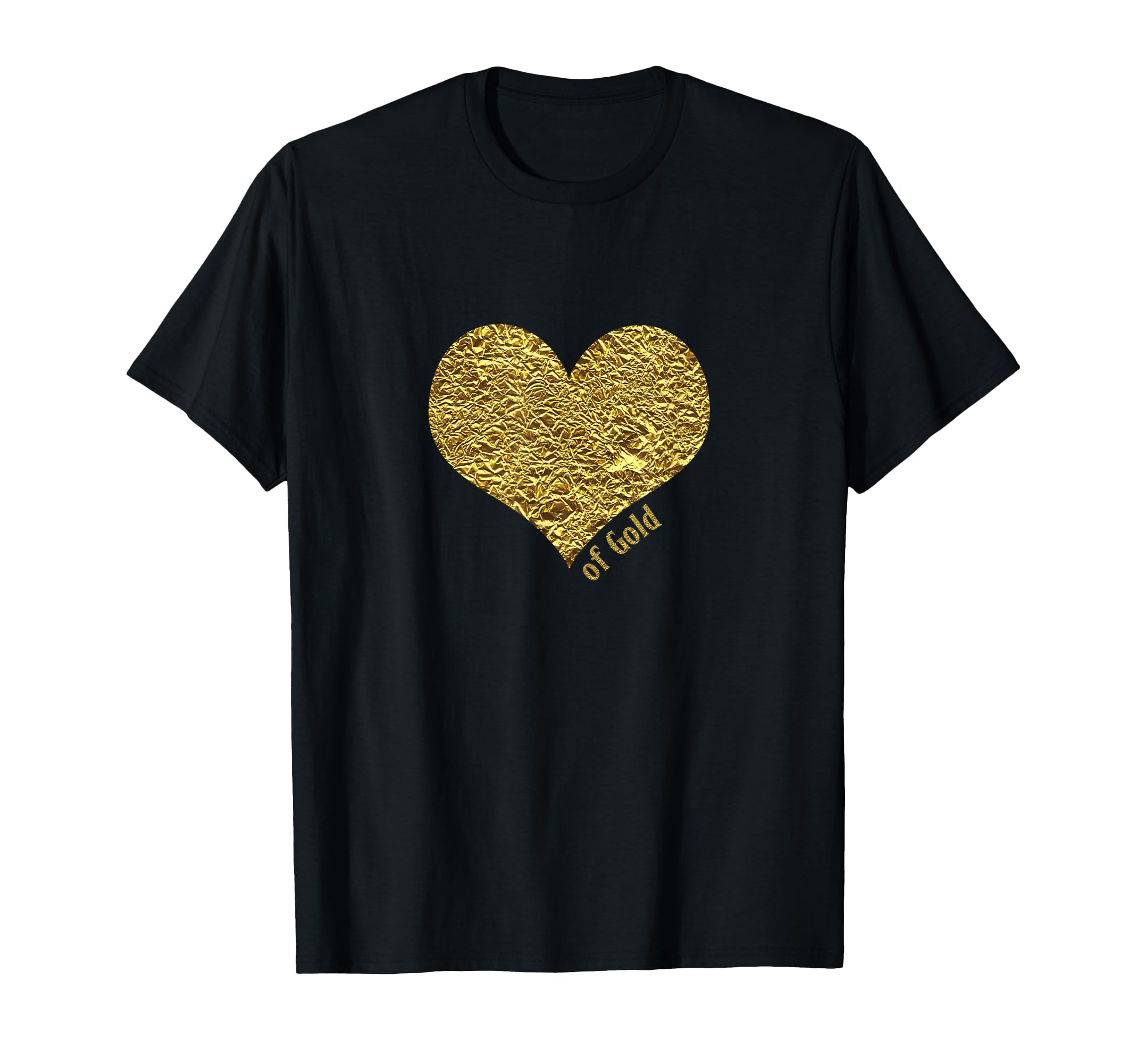 Heart Gold Gift And Children T-Shirt - Graphic Print for Adults - T-Shirt, Sweatshirt, Hoodie