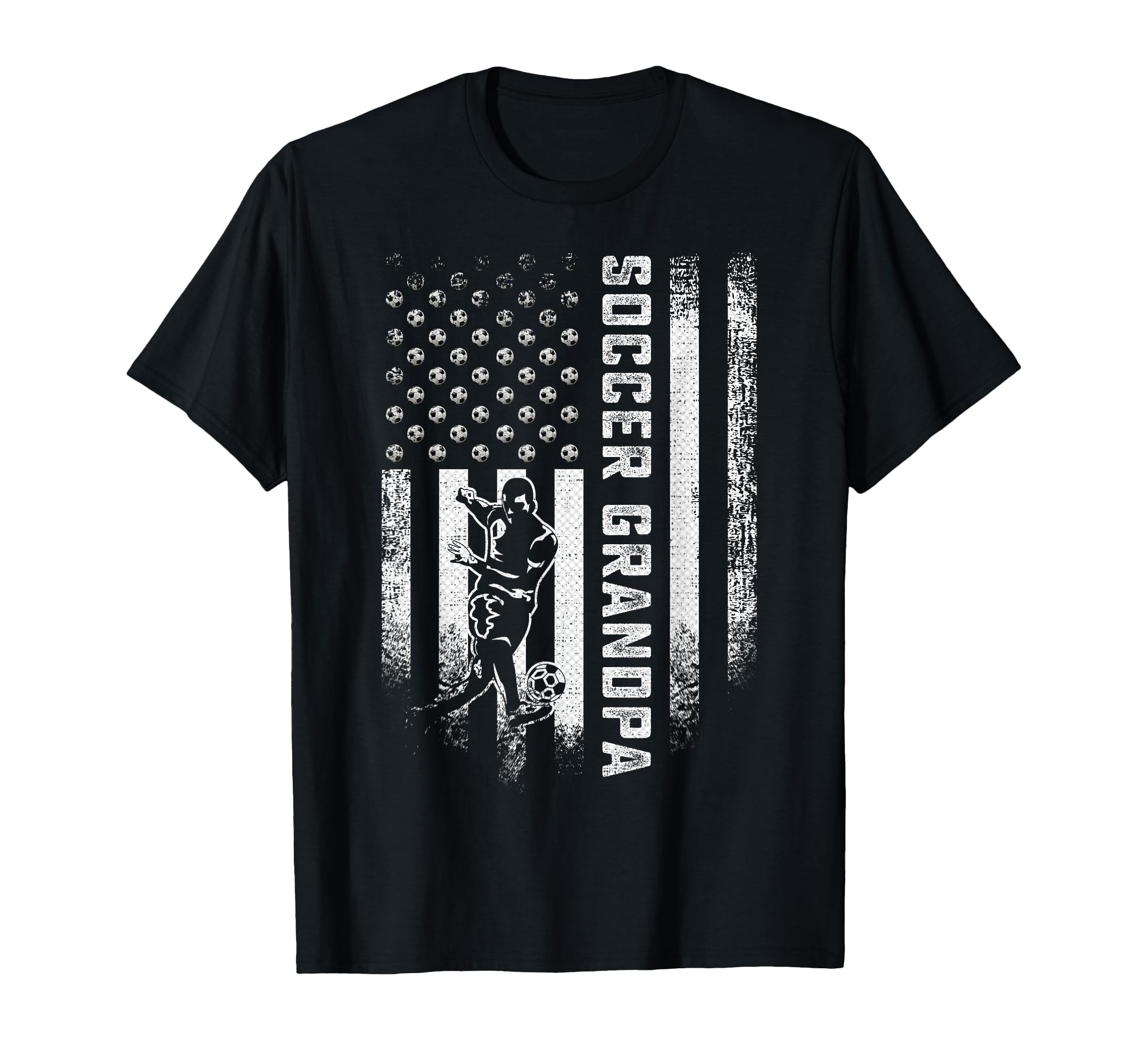 Usa American Flag Proud Soccer T-Shirt - Casual Everyday Wear for Adults - T-Shirt, Sweatshirt, Hoodie