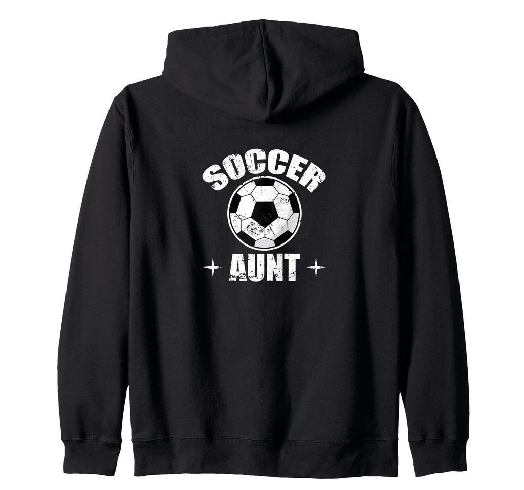 Soccer Auntfootballgoal Cheer Aunt Life Sweatshirt - Trendy Graphic Unisex - T-Shirt, Sweatshirt, Hoodie
