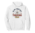 My Tired But Thriving Era Funny Coffee Hoodie - Novelty Apparel Men Women - T-Shirt, Sweatshirt, Hoodie