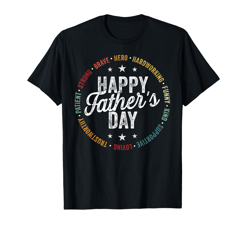 Happy Fathers Day Shirts Dad Grandpa T-Shirt - Unique Graphic Men Women - T-Shirt, Sweatshirt, Hoodie