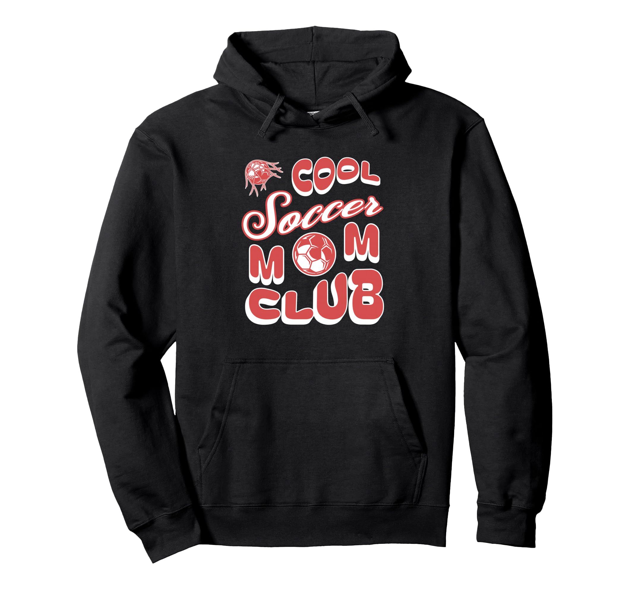 Soccer Mom Club Hoodie - Streetwear Style for Adults - T-Shirt, Sweatshirt, Hoodie