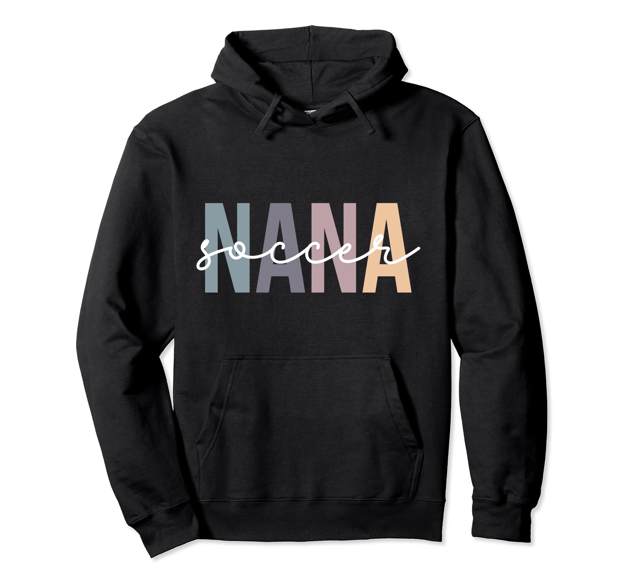 Soccer Nana Boho Grandma Nana Soccer Hoodie - Streetwear Style Unisex - T-Shirt, Sweatshirt, Hoodie