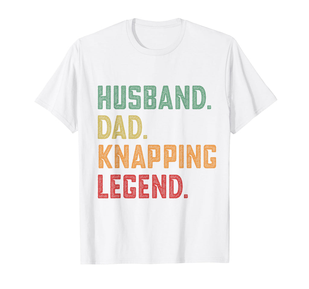 Husband Dad Knapping Legend T-Shirt - Trendy Graphic Men Women - T-Shirt, Sweatshirt, Hoodie