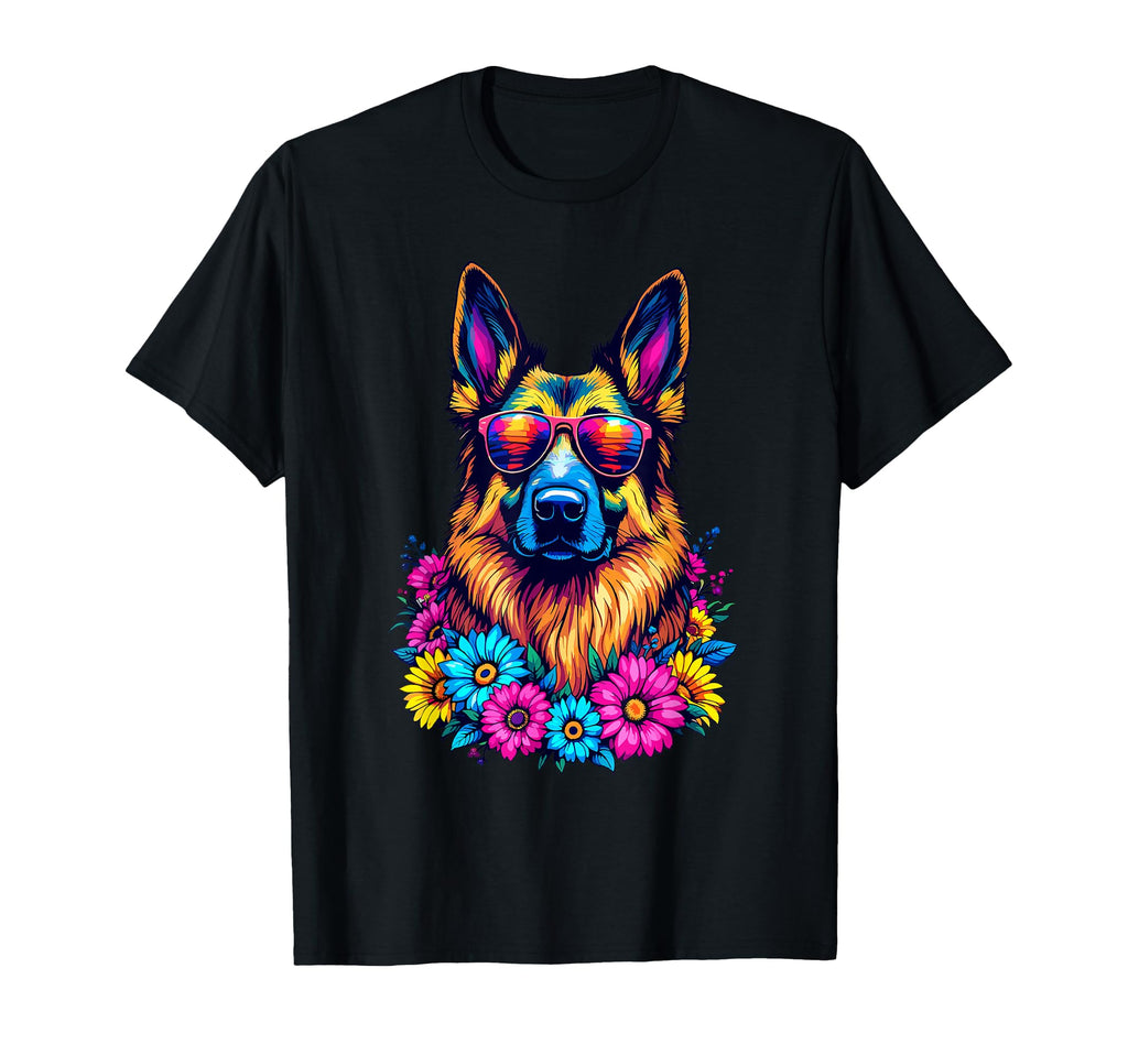 German Shepherd Spring German T-Shirt - Streetwear Style Men Women - T-Shirt, Sweatshirt, Hoodie