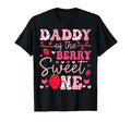 Daddy Berry Sweet One Strawberry Groovy T-Shirt - Unique Graphic Men Women - T-Shirt, Sweatshirt, Hoodie