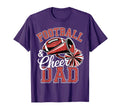 Football Cheer Dad Cheerleader T-Shirt - Custom Art Print Men Women - T-Shirt, Sweatshirt, Hoodie
