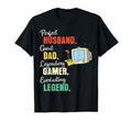 Dad Husband Gamer T-Shirt - Fun Novelty Design Men Women - T-Shirt, Sweatshirt, Hoodie