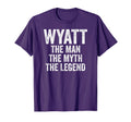 Wyatt Myth Legend First Name Wyatt T-Shirt - Trendy Graphic Unisex - T-Shirt, Sweatshirt, Hoodie