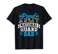 Proud Army National Guard Dad Dog Tag Us T-Shirt - Minimalist Print Unisex - T-Shirt, Sweatshirt, Hoodie