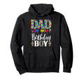 Dad Birthday Autism Awareness Family Hoodie - Graphic Print Men Women - T-Shirt, Sweatshirt, Hoodie