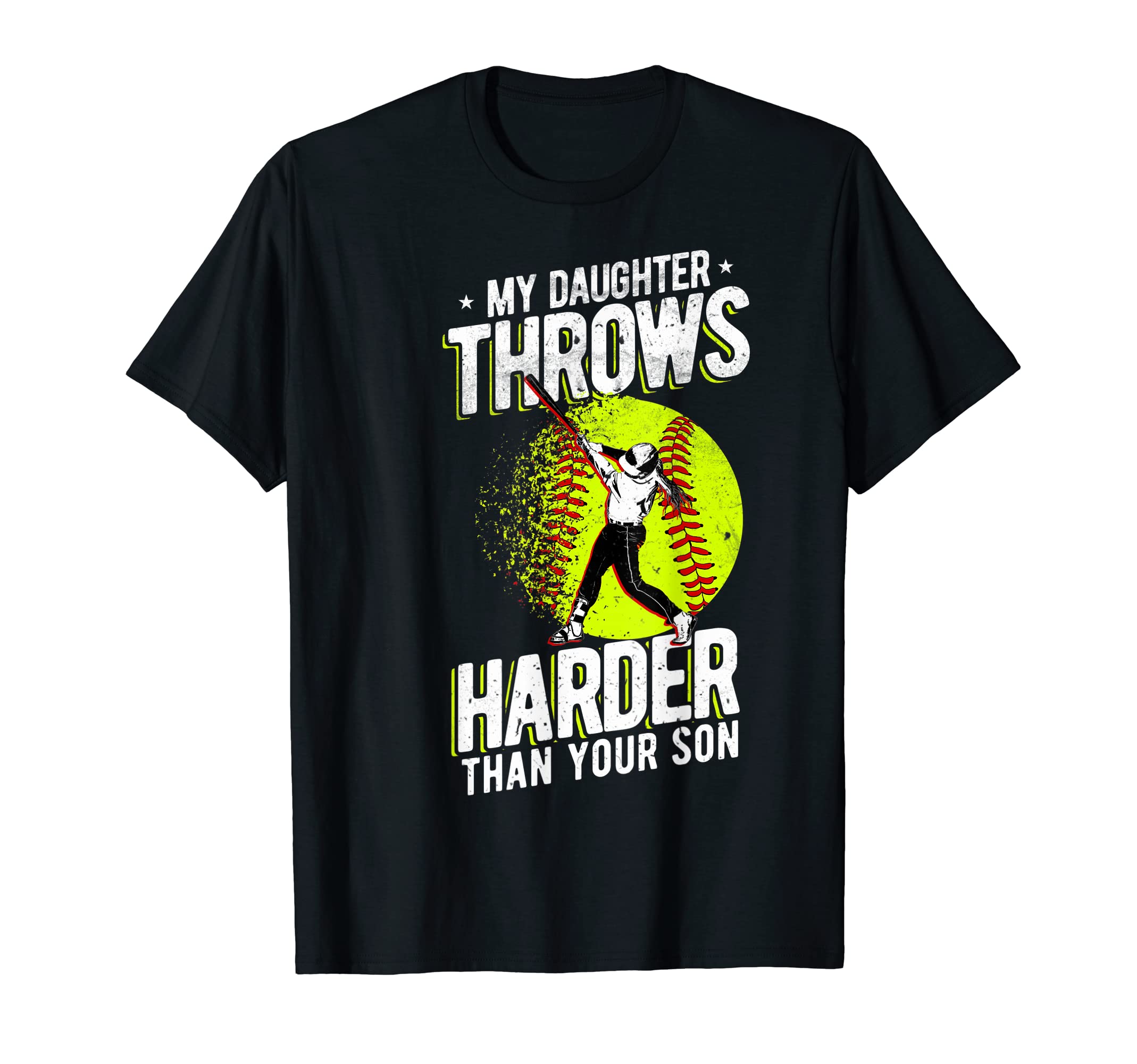 Funny Baseball Dads My Daughter T-Shirt - Aesthetic Graphic Men Women - T-Shirt, Sweatshirt, Hoodie