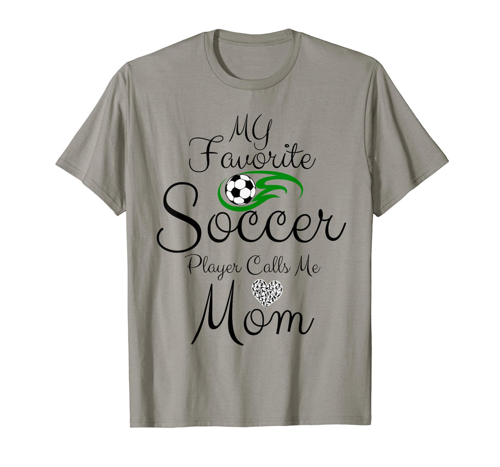 My Favorite Soccer Player Calls Me Mom T-Shirt - Custom Art Print Unisex - T-Shirt, Sweatshirt, Hoodie