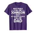 Johnson Gift Name Funny Fathers Day T-Shirt - Trendy Graphic Unisex - T-Shirt, Sweatshirt, Hoodie