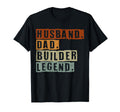 Construction Worker Husband Builder Dad T-Shirt - Aesthetic Graphic Unisex - T-Shirt, Sweatshirt, Hoodie