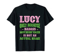 Badass Lucy Name Unique Nickname Quirky T-Shirt - Trendy Graphic Men Women - T-Shirt, Sweatshirt, Hoodie