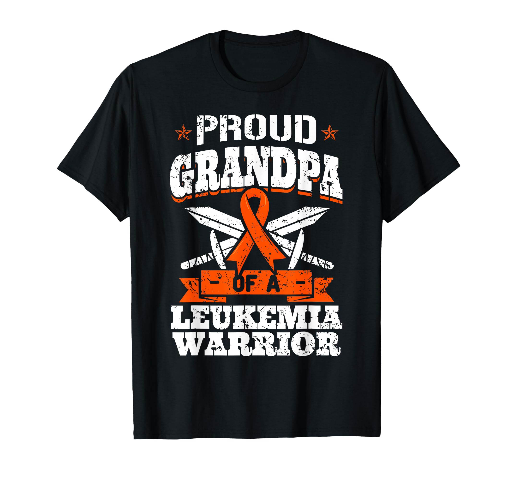 Proud Grandpa Leukemia Warrior Abuelo T-Shirt - Trendy Graphic for Adults - T-Shirt, Sweatshirt, Hoodie