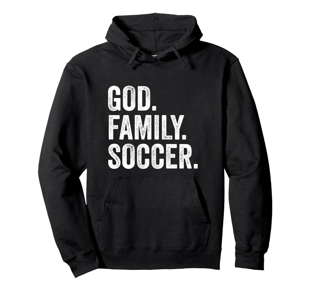 God Family Soccer Hoodie - Minimalist Print for Adults - T-Shirt, Sweatshirt, Hoodie