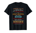 Spoiled Granddaughter Crazy Grandma T-Shirt - Graphic Print for Adults - T-Shirt, Sweatshirt, Hoodie