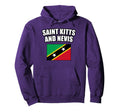 Saint Kitts And Nevis Hoodie - Novelty Apparel Unisex - T-Shirt, Sweatshirt, Hoodie