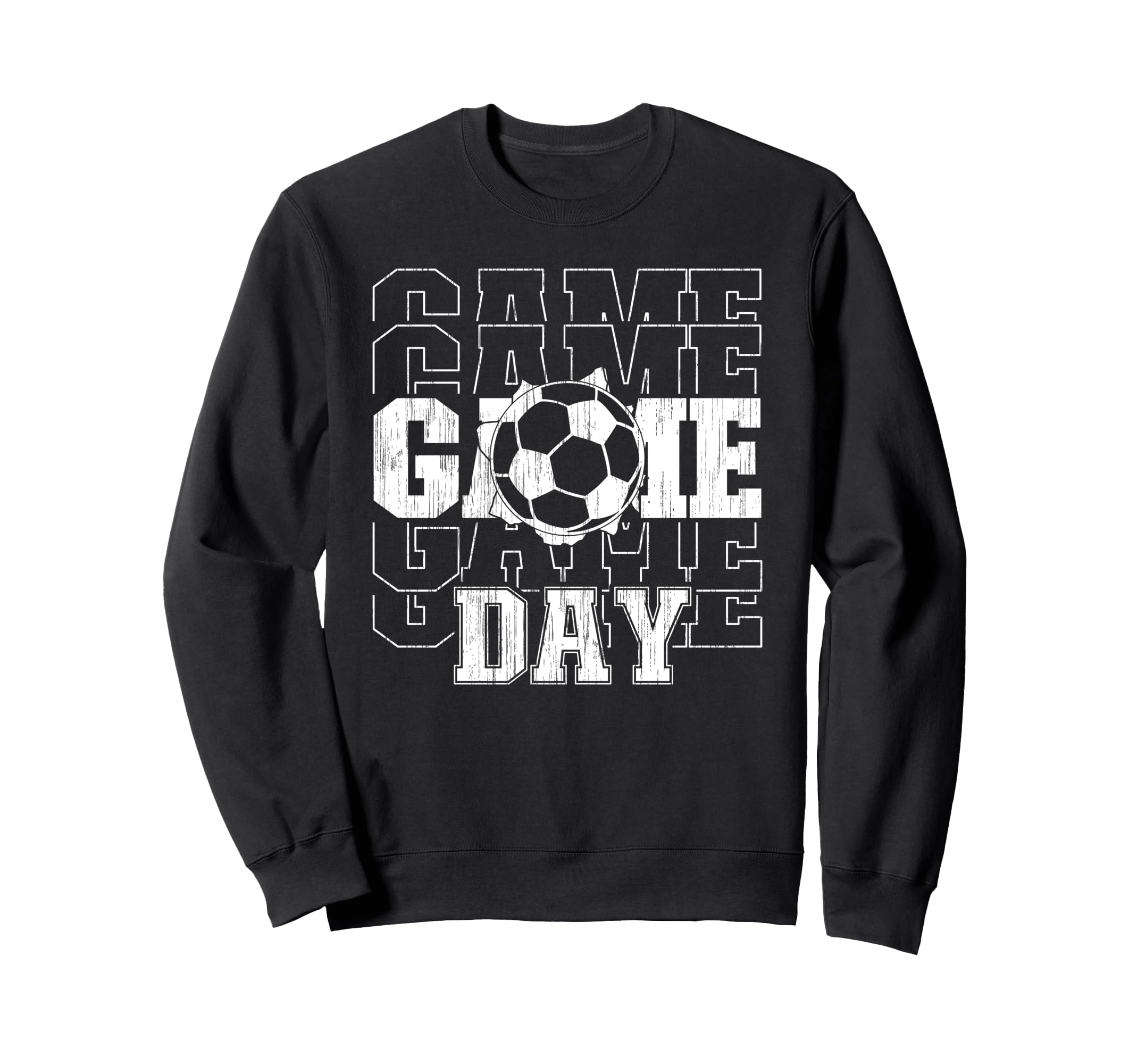 Game Day Soccer Player And Sweatshirt - Casual Everyday Wear Unisex - T-Shirt, Sweatshirt, Hoodie