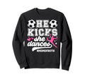 Mom Both Soccer And Dance Mom Sweatshirt - Minimalist Print Men Women - T-Shirt, Sweatshirt, Hoodie