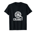 Cranky Bicycle Chain Cycling Funny Bike T-Shirt - Streetwear Style Unisex - T-Shirt, Sweatshirt, Hoodie