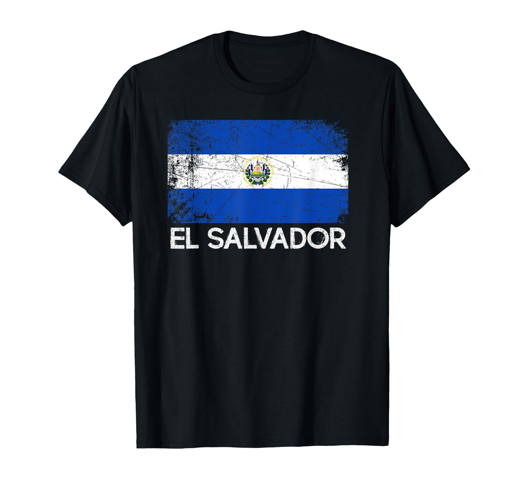 Salvadoran Flag Made El Salvador Gift T-Shirt - Novelty Apparel for Adults - T-Shirt, Sweatshirt, Hoodie