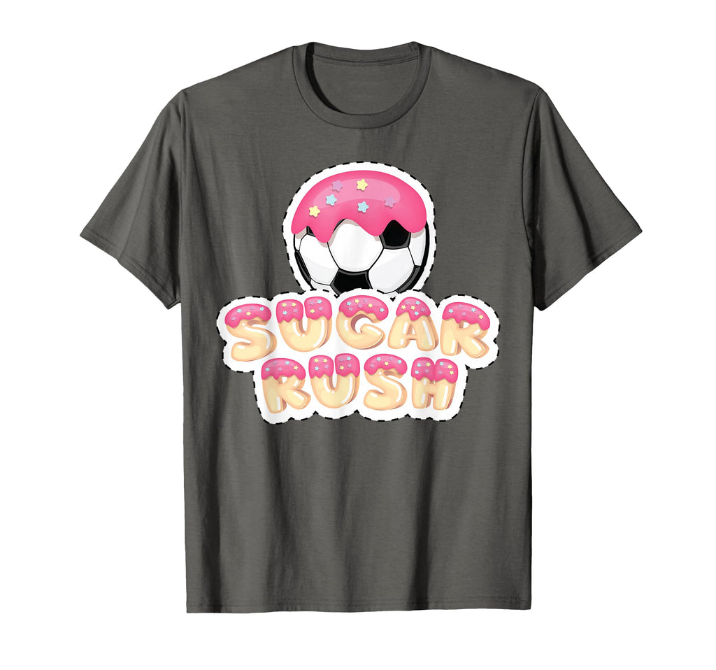Sugar Rush Soccer T-Shirt - Novelty Apparel for Adults - T-Shirt, Sweatshirt, Hoodie