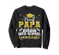 Proud Papa 2026 Class Med School Sweatshirt - Trendy Graphic Men Women - T-Shirt, Sweatshirt, Hoodie