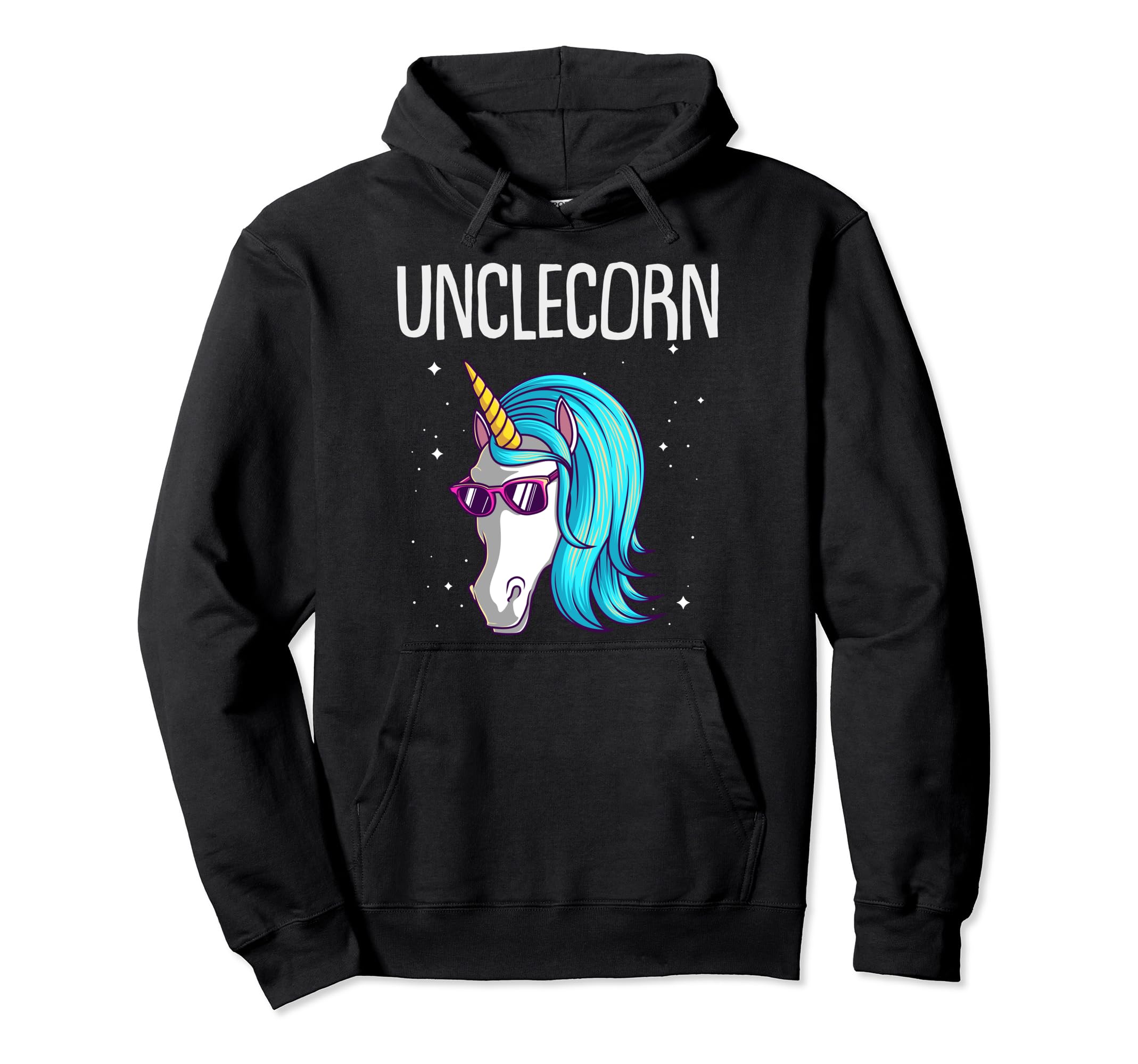 Funny Unclecorn Gift Greatest Uncle Unicorn Hoodie - Trendy Graphic Unisex - T-Shirt, Sweatshirt, Hoodie