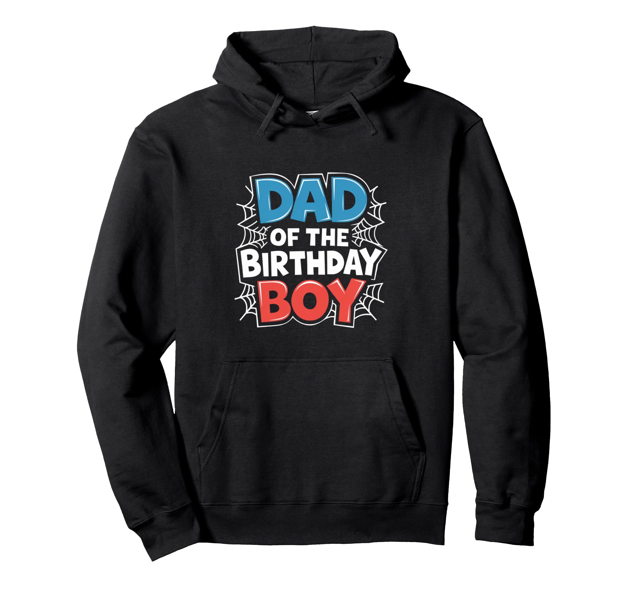 Dad Birthday Spider Web Dad And Mom Hoodie - Aesthetic Graphic for Adults - T-Shirt, Sweatshirt, Hoodie