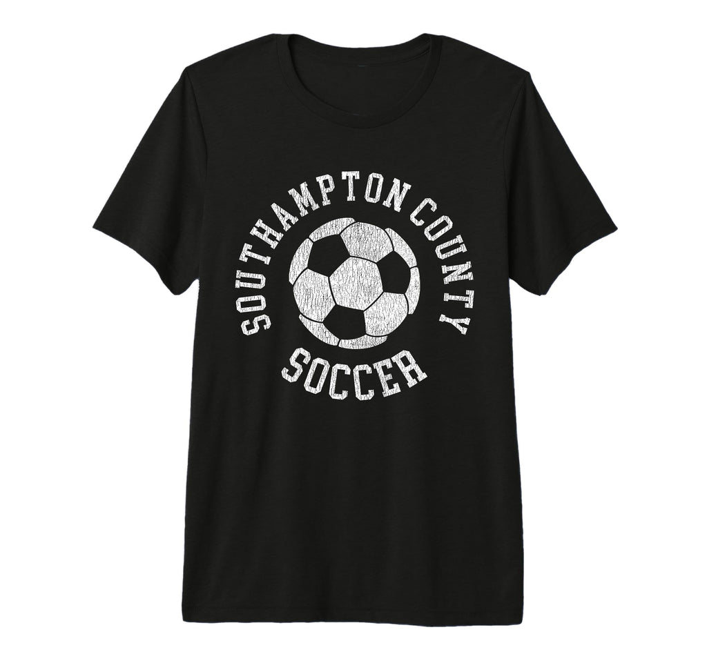 Southampton County Soccer Distressed T-Shirt - Trendy Graphic for Adults - T-Shirt, Sweatshirt, Hoodie