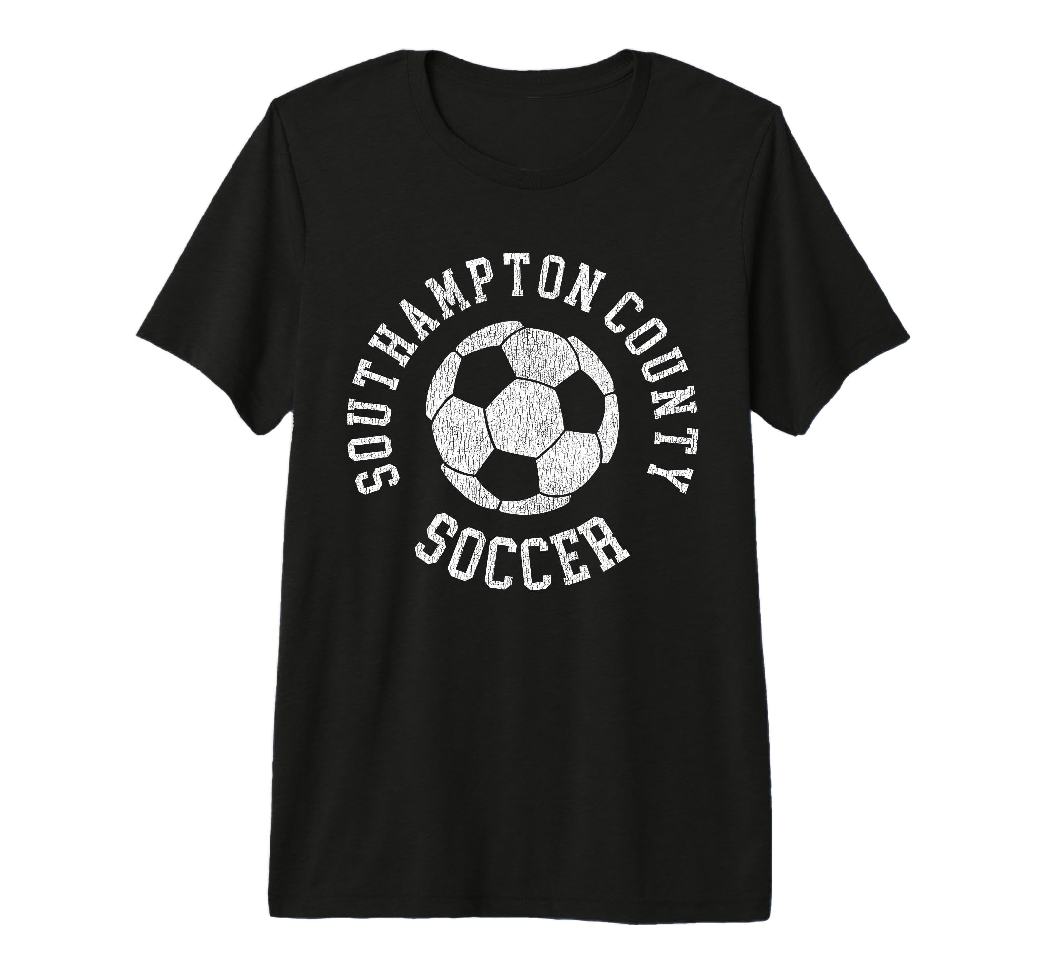 Southampton County Soccer Distressed T-Shirt - Trendy Graphic for Adults - T-Shirt, Sweatshirt, Hoodie