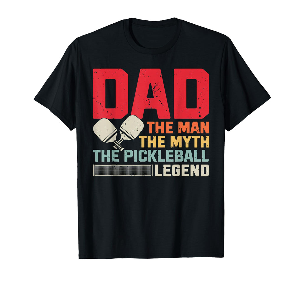 Pickleball Paddleball Father Dad Legend T-Shirt - Trendy Graphic Unisex - T-Shirt, Sweatshirt, Hoodie