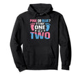 Gender Reveal Twins Gender Reveal Mom Hoodie - Trendy Graphic for Adults - T-Shirt, Sweatshirt, Hoodie