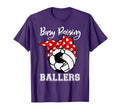 Busy Raising Ballers Funny Soccer T-Shirt - Minimalist Print for Adults - T-Shirt, Sweatshirt, Hoodie