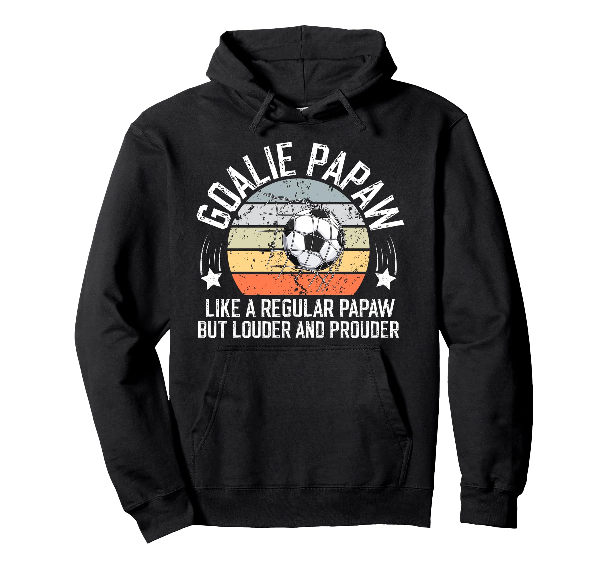 Soccer Goalie Papaw Definition Soccer Hoodie - Minimalist Print Men Women - T-Shirt, Sweatshirt, Hoodie