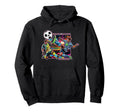 Soccer Champions Sportswear All Ages Hoodie - Fun Novelty Design Men Women - T-Shirt, Sweatshirt, Hoodie