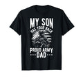 My Son Has Your Back Proud Military Dad T-Shirt - Minimalist Print Unisex - T-Shirt, Sweatshirt, Hoodie