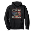 Im Dad Step Dad And Veteran Hoodie - Casual Everyday Wear Men Women - T-Shirt, Sweatshirt, Hoodie