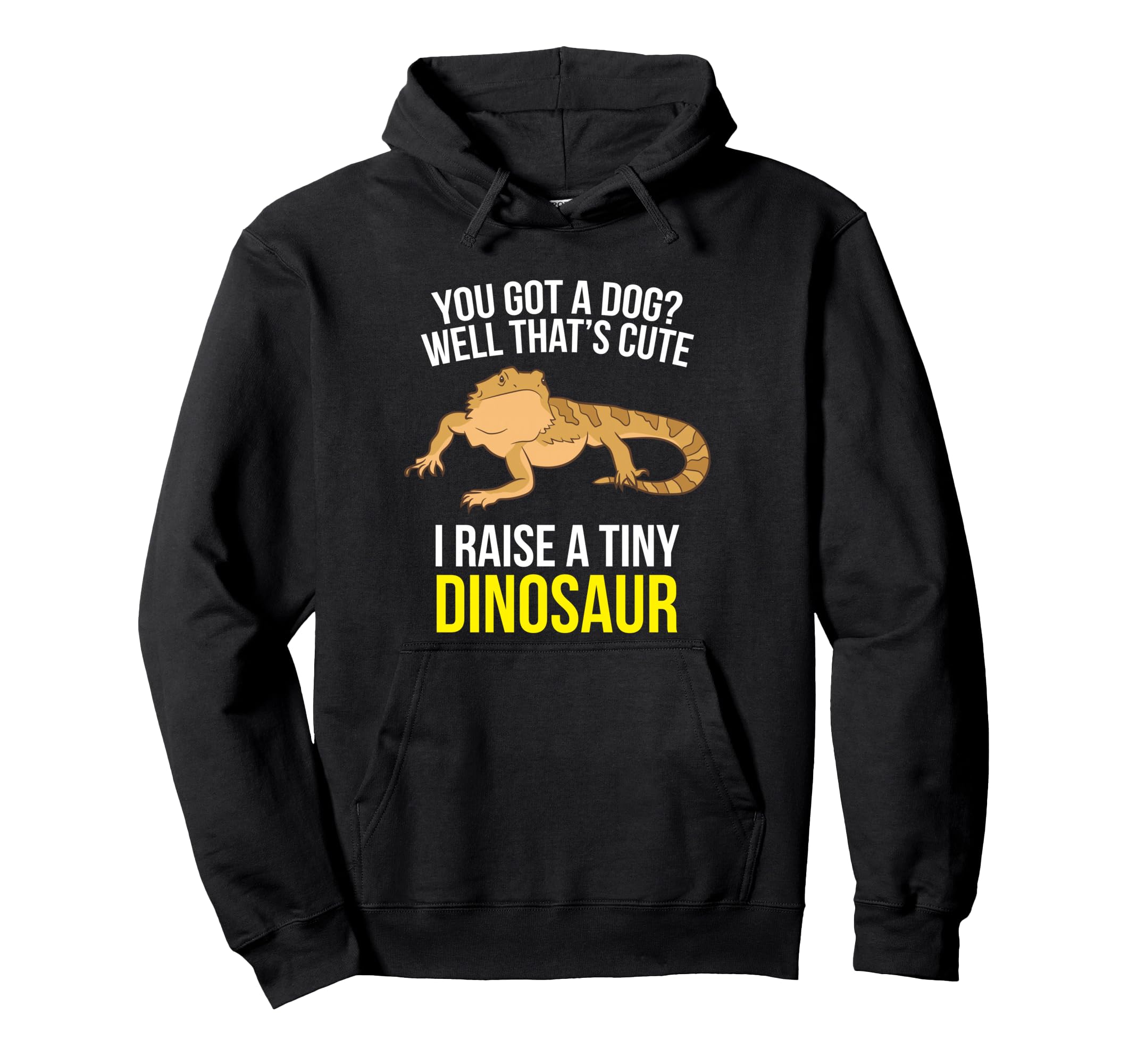 Bearded Dragon Owner Bearded Dragon Pet Hoodie - Novelty Apparel Men Women - T-Shirt, Sweatshirt, Hoodie