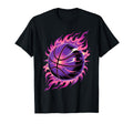 Basketball Ball Fire Basketball T-Shirt - Casual Everyday Wear Unisex - T-Shirt, Sweatshirt, Hoodie