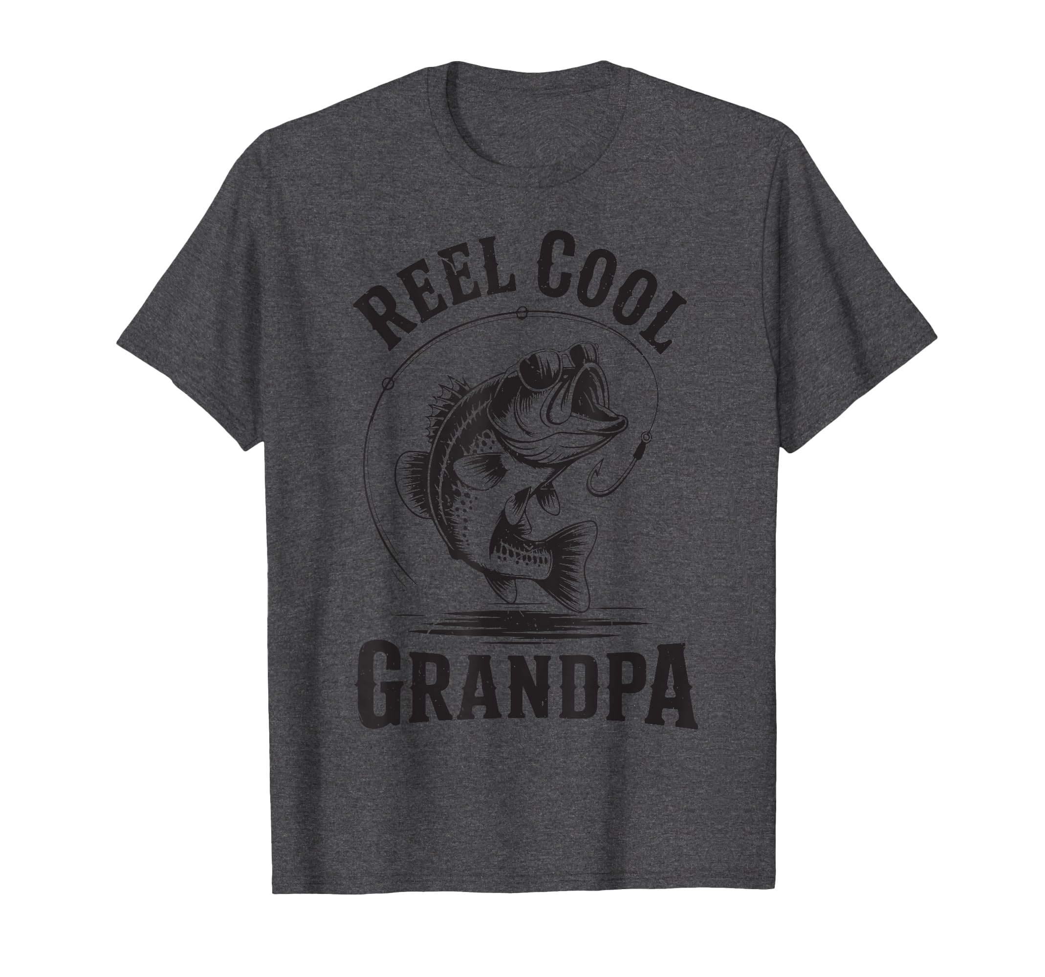 Reel Great Grandpa Step Dad Fishing T-Shirt - Trendy Graphic Men Women - T-Shirt, Sweatshirt, Hoodie