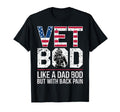 Vet Bod Like Dad Bod But Back Pain T-Shirt - Aesthetic Graphic for Adults - T-Shirt, Sweatshirt, Hoodie